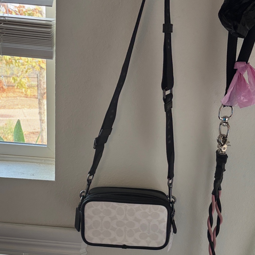 Coach White and Black Crossbody Bag - Picture 12 of 14